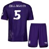 Officiële Voetbalshirt + Korte Broek Real Madrid Bellingham 5 Vierde 2023-24 - Kids